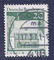Germany.1966.German Building Structures of the 12th Century,  20  Gatehouse of Lorsch/Hessen