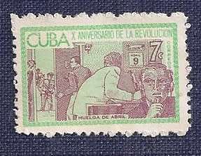 Cuba.1963.The 10th Anniversary of The `Rebel Day` - Huelga de Abril 7c