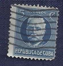Cuba.1917.Politicians  - 5c - Calixto Garcia (1839-1898)