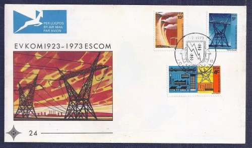 RSA.1973.The 50th Anniversary of ESCOM (Electricity Supply Commission)