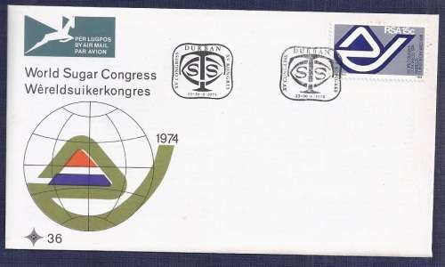 RSA.1974.The 15th World Sugar Congress, Durban