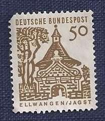 Germany.1964.German Building Structures of the 12th Century, 50  Castlegate, Ellwangen (Jagst)