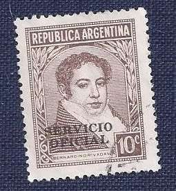Argentina.1935.Official: Personalities  10c   Bernardino Rivadavia (1780-1845), Politician