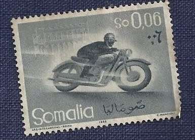 Somalia Italian1958.Sports:   0,06s  Motor Racing