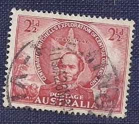 Australia.1946.100th Anniversary of Sir Thomas Mitchell`s Central Queensland Exploration  2½d