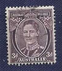 Australia.1937.King George VI (1895-1952)   3d