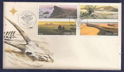SWA. 1977.Namib Desert  FDC No 18