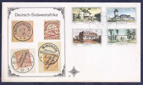 SWA. 1977.Historic Houses  FDC No 21