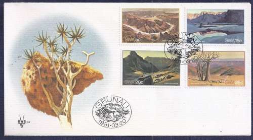 SWA. 1981.Tourism - Fish River Canyon    FDC No 32
