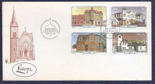 SWA. 1981.Historic Buildings of Luderitz   FDC No 34
