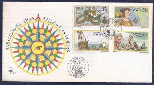 SWA. 1982.Bartholomeo Diaz   FDC No 37