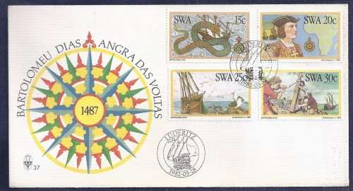 SWA. 1982.Bartholomeo Diaz   FDC No 37