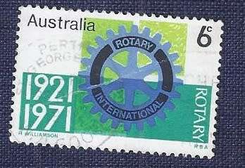 Australia.1971.50th Anniversary of Rotary International in Australia  6c