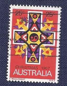 Australia.1967.Christmas 25c - Symbols