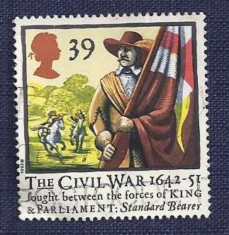 Britain.1992.The 350th Anniversary of the English Civil War  39p  Standard Bearer