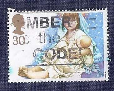 Britain.1994.Christmas - Mary with Doll 30P