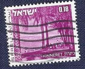 Israel.1971. Landscapes  0,18 Kinneret (Sea of Galilee)