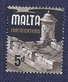 Malta.1970.Fortifications  5d