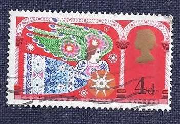 Britain.1969.Christmas -  4p Herald Angel