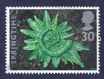 Britain.1995.Four seasons - Spring  30p  Garlic Leaves