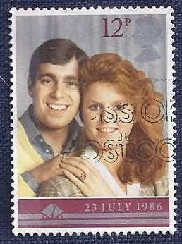 Britain.1986.Wedding of Prince Andrew and Sarah Ferguson  12P