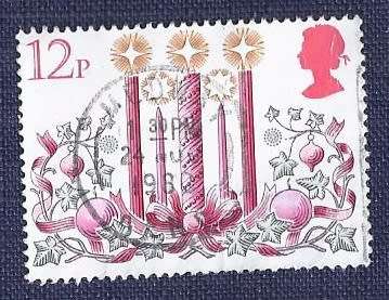 Britain.1980.Christmas - Candles  12P