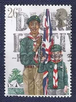 Britain.1982.75th Anniversary of Scouting 26P   Boy Scout Movement