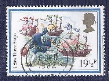 Britain.1982.Christmas -  I Saw Three Ships  19½P