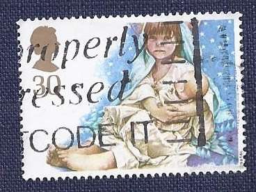 Britain.1994.Christmas - Mary with Doll 30P