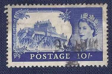 Britain.1967.Castles  10` shllings   Edinburgh Castle