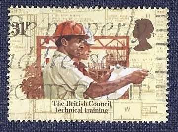 Britain.1984.50th Anniversary of the British Council 31p   Technical Training