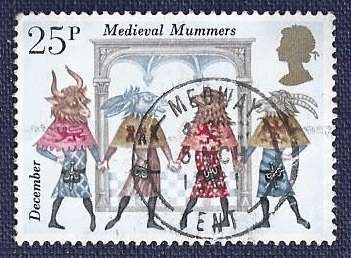 Britain.1981.Folklore  25p   Medieval Mummers