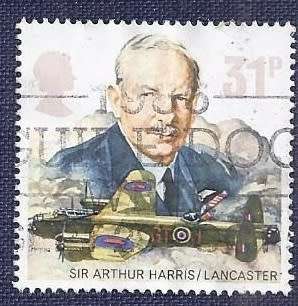 Britain.1986.50th Anniversary of the Royal Air Force  31p   Sir Arthur Harris / Lancaster