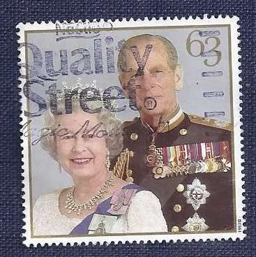 Britain.199750th Anniversary of the Wedding of Queen Elizabeth II and Prince Philip  63p