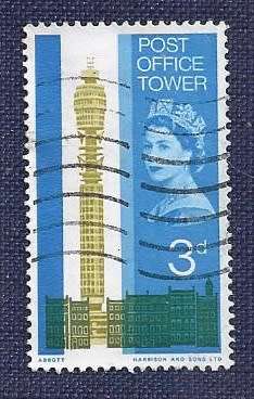 Britain.1965.Opening of the Post Office Tower, London  3d