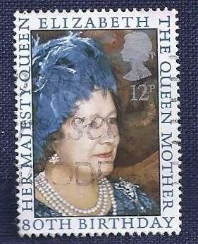 Britain.1980. 80th Anniversary of the Birth of Queen Mother Elizabeth  12p