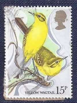 Britain.1980.100th Anniversary of the Protection of Birds 15p   Yellow Wagtail