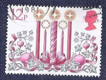 Britain.1980.Christmas - Candles  12P