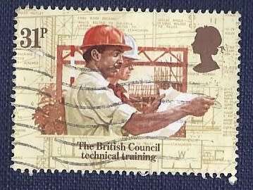 Britain.1984.50th Anniversary of the British Council 31p   Technical Training