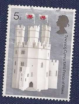 Britain.1969.Castles  5d  King`s Gate, Caernarvon Castle