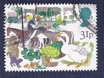Britain.1983.850th Anniversary of St. Bartholomew`s Fair  31p   Early Produce Fair