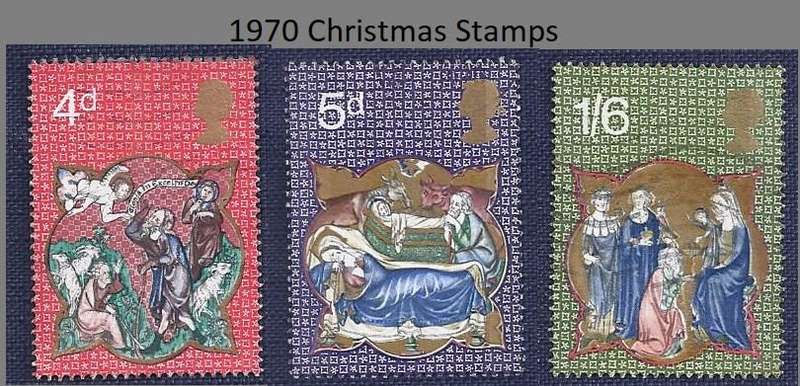 Britain.1970.Christmas Stamps  set of 3