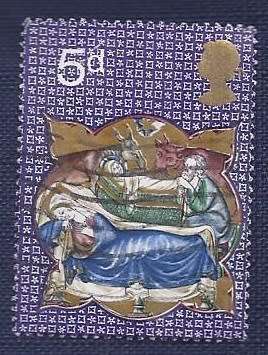 Britain.1970.Christmas Stamps  5d   Mary, Josef and Christ in the Manger