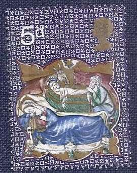 Britain.1970.Christmas Stamps  5d   Mary, Josef and Christ in the Manger