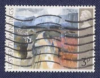 Britain.1971. Ulster `71 Festival, Belfast  3p  `A Mountain Road` (T.P.Flanagan)