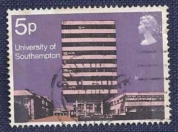 Britain.1971.Modern University Buildings  5P  University of Southampton