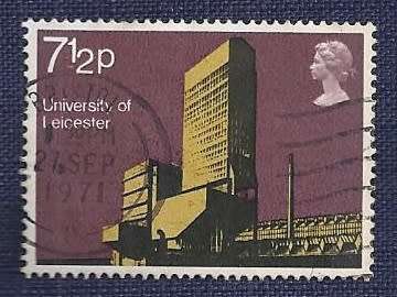 Britain.1971.Modern University Buildings  7½P  University of Leicester