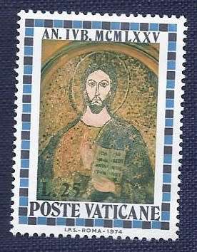 Vatican City.1974.The Holy Year   25L   Effigy of Christ