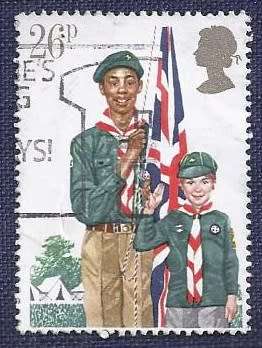 Britain.1982.75th Anniversary of Scouting 26P   Boy Scout Movement
