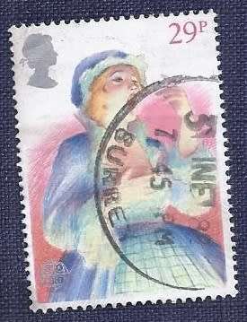 Britain.1982.EUROPA Stamps - British Theatre    29p  Opera Singer